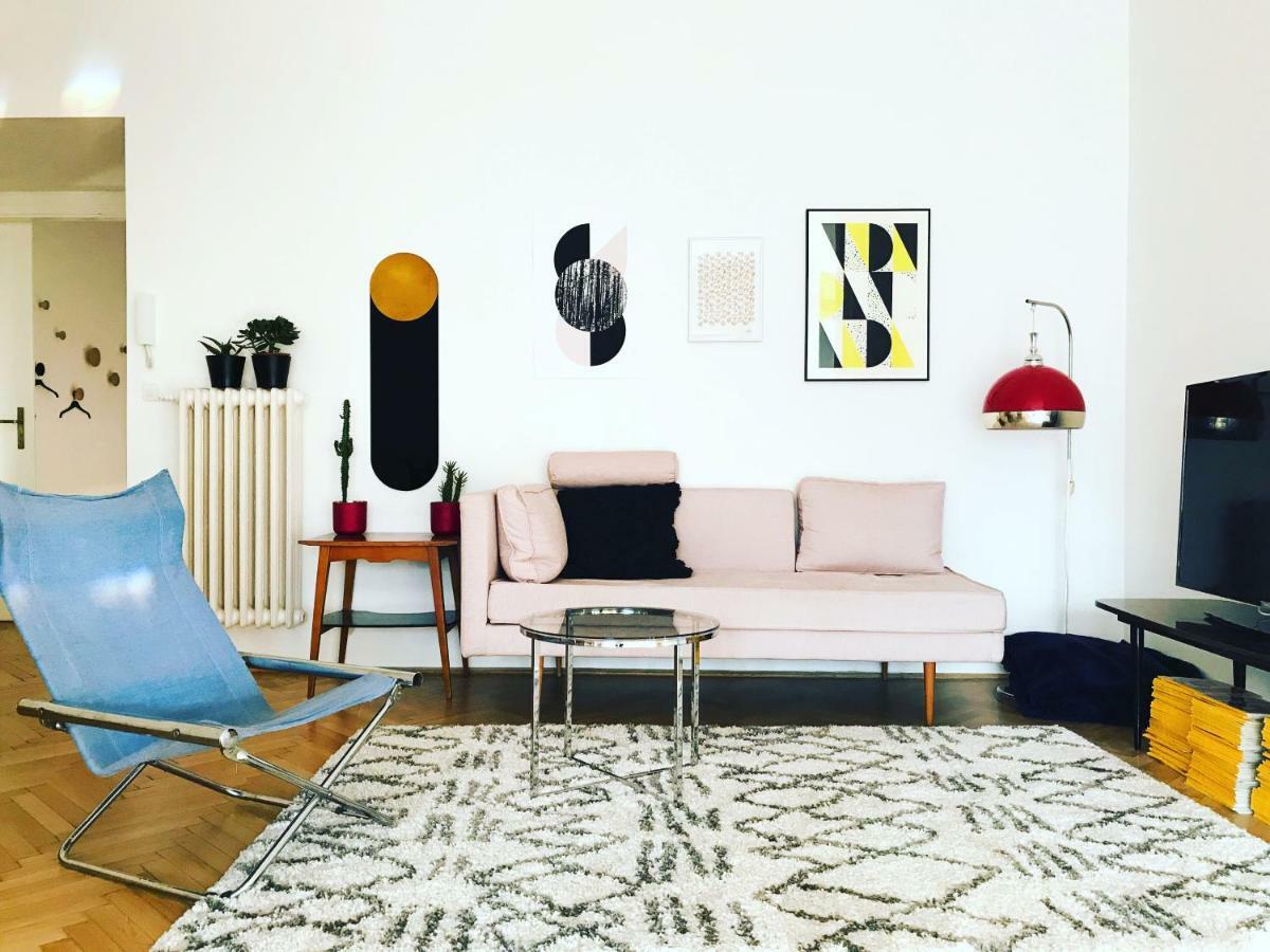 Spacious Bauhaus Icon Flat With Fitness Room In Central Buda, Close To The River And Margaret Island 布达佩斯 外观 照片